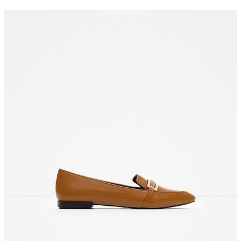 Zara trafulac Buckle loafer flat