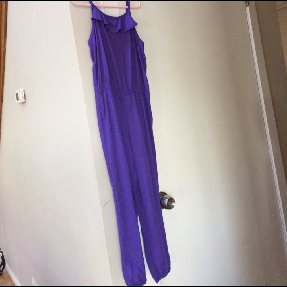 Children's place purple 7/8 long jumper