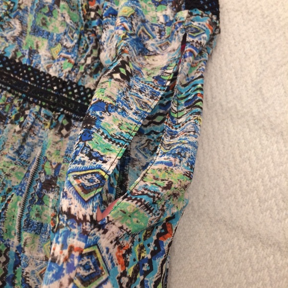 Betsey Johnson Multicolored Boho Open Sleeve dress - Picture 6 of 7