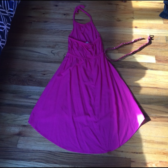 Girls high low dress 7/8 worn once - Picture 2 of 4