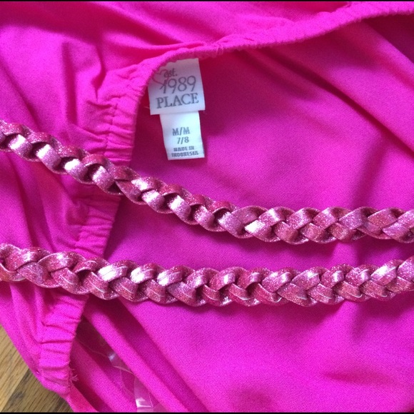 Girls high low dress 7/8 worn once - Picture 3 of 4