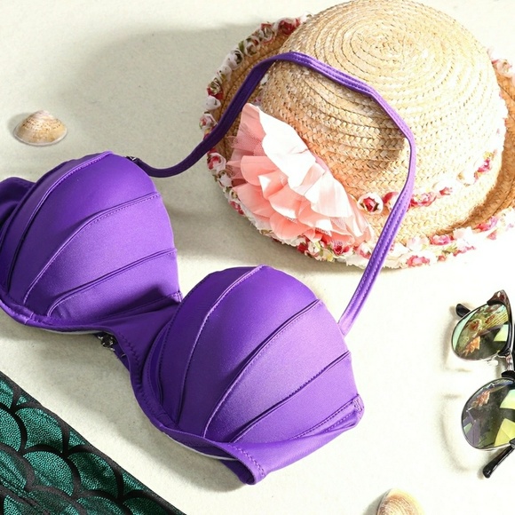 ❤️Final Markdown❤️Mermaid Bathing Suit High Waist - Picture 4 of 4