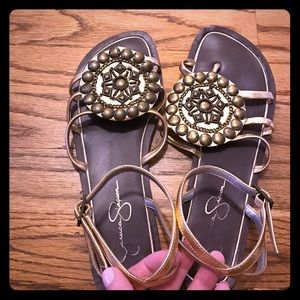Jessica Simpson Gladiator Sandals Sz 8