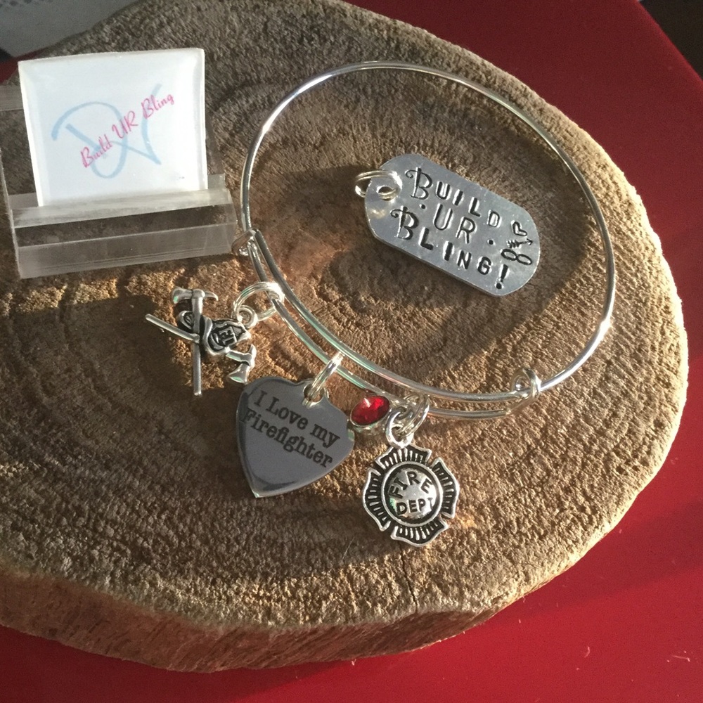 ♥️🚒Fire Fighter Bangle🚒♥️ - Picture 2 of 8