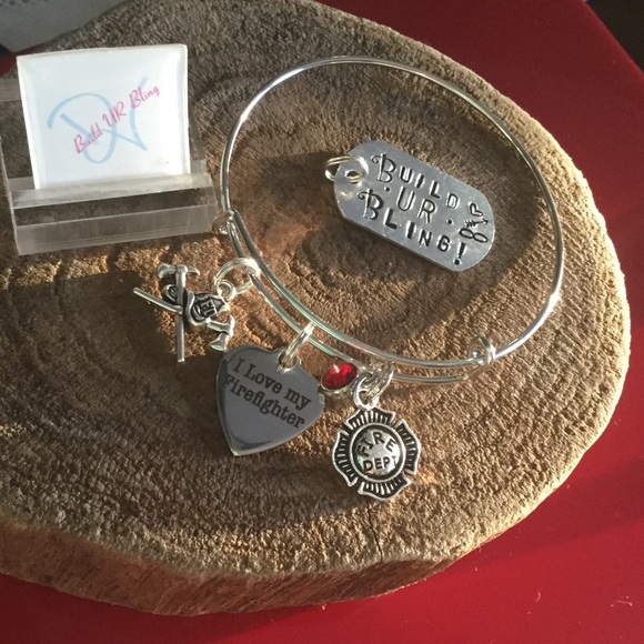 ♥️🚒Fire Fighter Bangle🚒♥️ - Picture 2 of 8