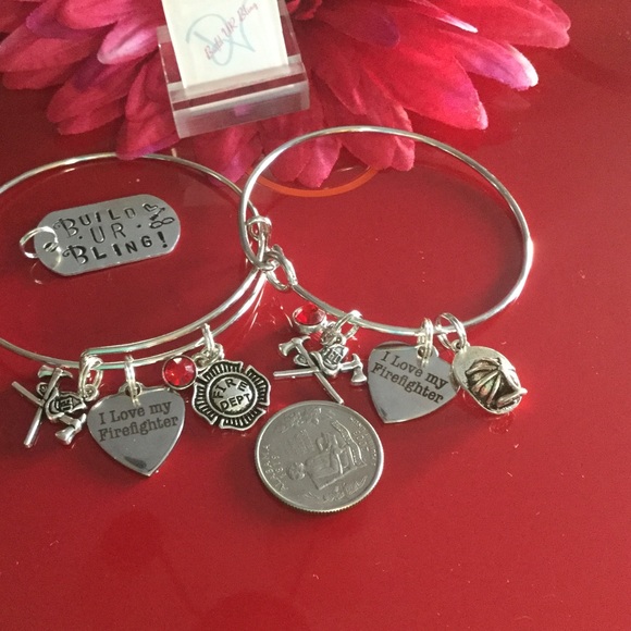 ♥️🚒Fire Fighter Bangle🚒♥️ - Picture 3 of 8