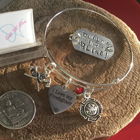 ♥️🚒Fire Fighter Bangle🚒♥️ - Picture 6 of 8