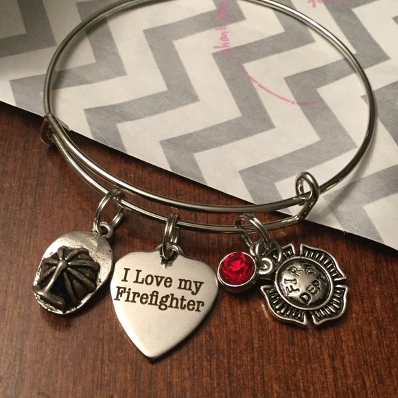 ♥️🚒Fire Fighter Bangle🚒♥️ - Picture 8 of 8