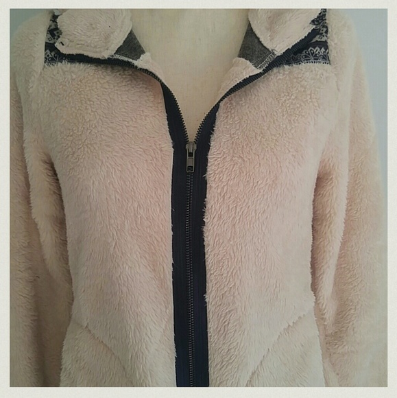 Lightweight ivory faux fur jacket - Picture 4 of 4