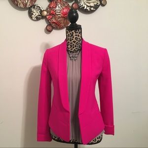 Express Hot Pink Blazer