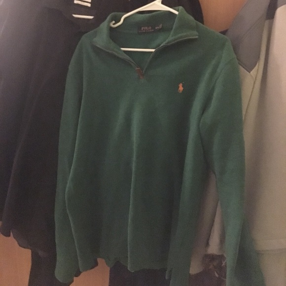 Varsity Polo Ralph Lauren half zip sweater (M) - Picture 3 of 3