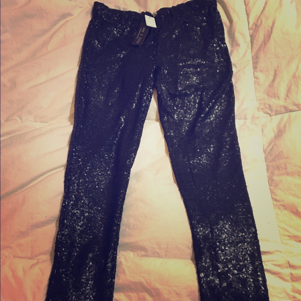 Women's sequin leggings