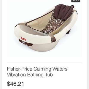 Fisher price vibrating bathtub⭐️price drop⭐️