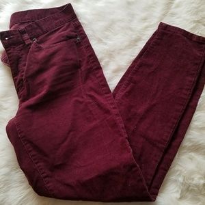 J crew corduroy pants