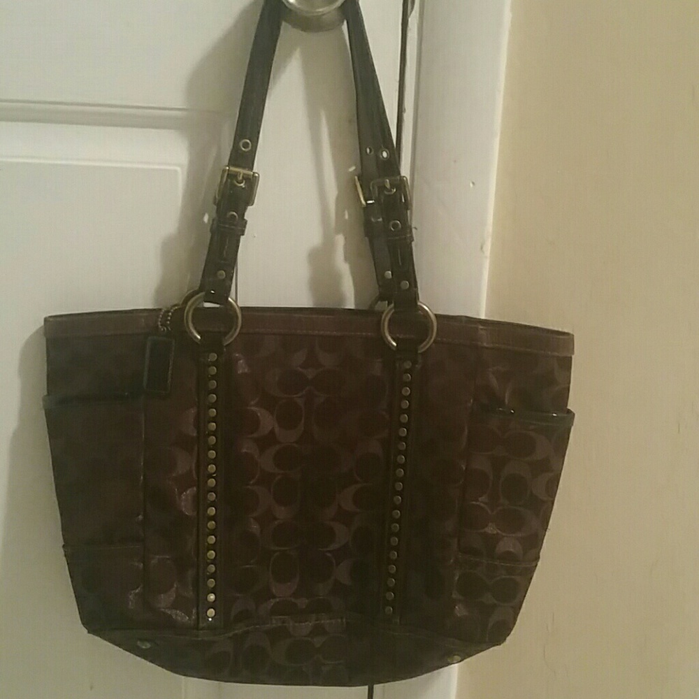 Coach hand bag