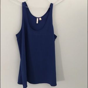 Royal Blue Frenchi tank top