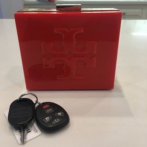 Tory Burch Red Clutch