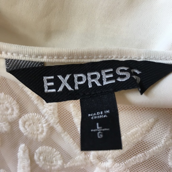 Express Lace Shift Dress, Size Large, worn once - Picture 2 of 2