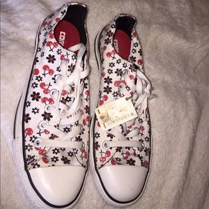 cherry flower converse