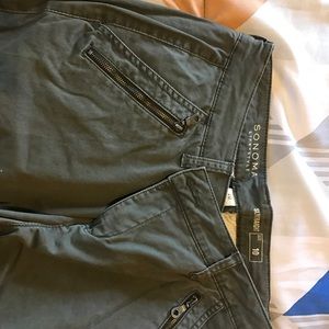 Kohl's brand Sonoma cargo pants- Camo green