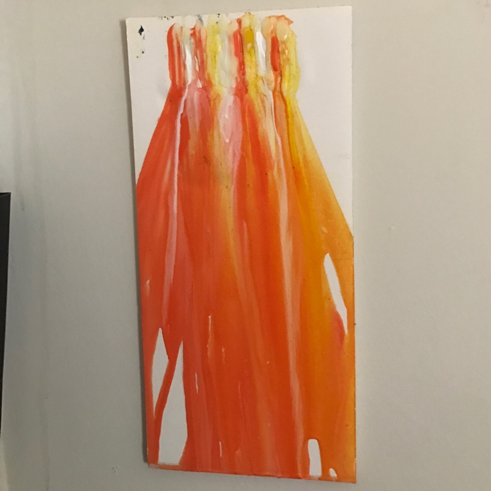 Colorful wax art🎨