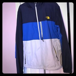 North face windbreaker jacket