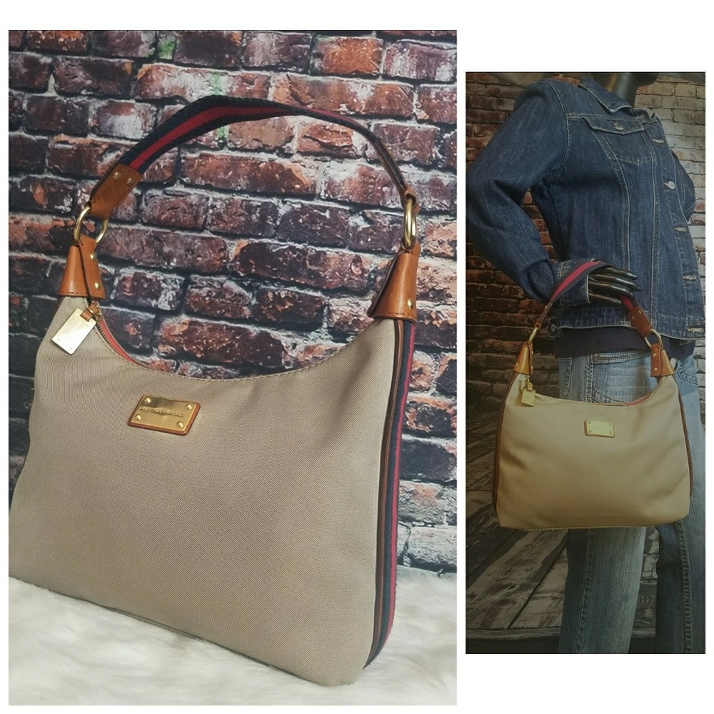 Michael Kors Canvas Shoulder Bag