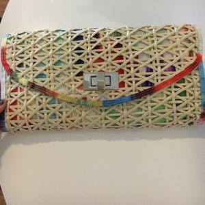 NWT!! Ted Baker Multicolor Clutch