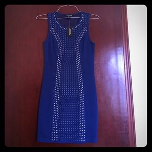 NEW Forever 21 Navy Form Fitting Dress