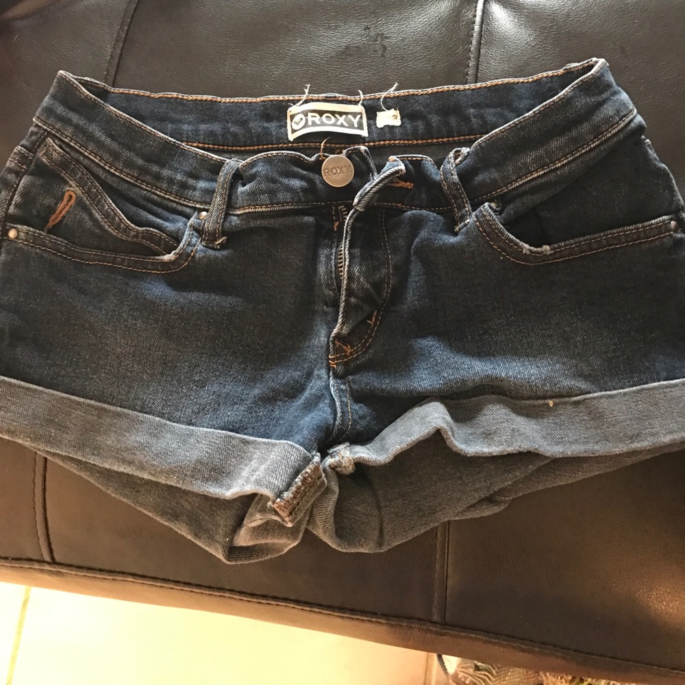 Roxy jean shorts