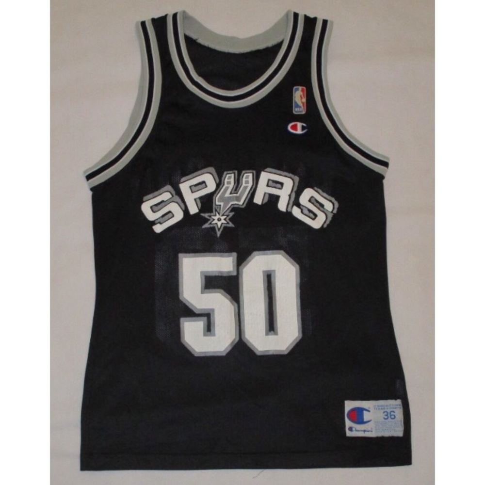 Vintage 90s Champion NBA San Antonio Spurs Jersey