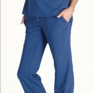 Figs midnight blue scrub pants