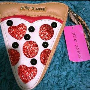 Pizza slice wristlet