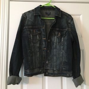Distressed Denim Jacket
