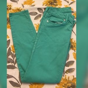 American eagle teal jeans