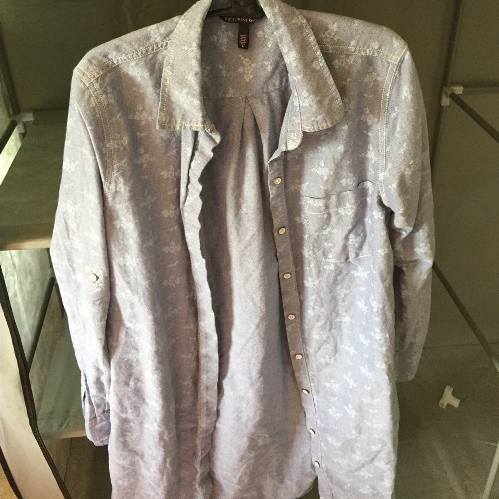 Jean shirt dress