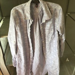 Jean shirt dress