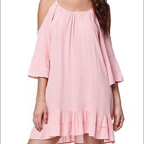 NWT LA Hearts Cold Shoulder Dress - Picture 1 of 4