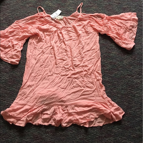 NWT LA Hearts Cold Shoulder Dress - Picture 2 of 4