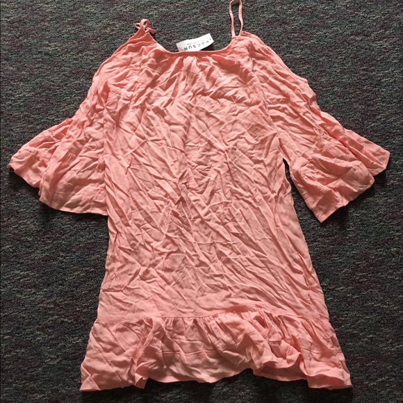 NWT LA Hearts Cold Shoulder Dress - Picture 4 of 4