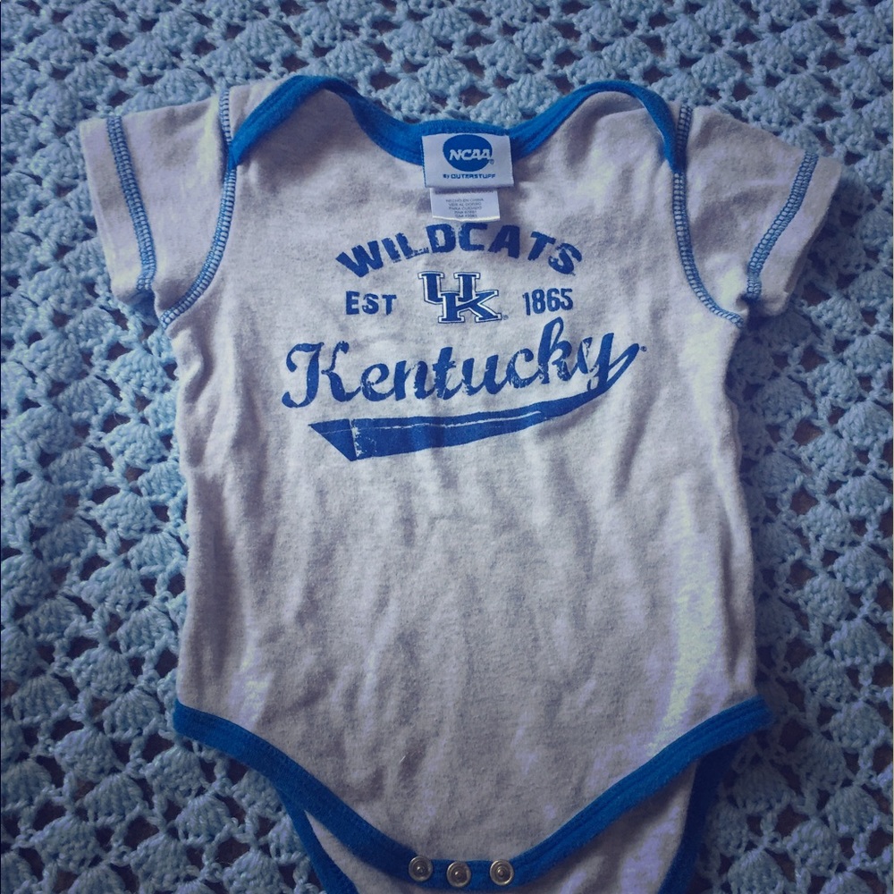 Kentucky wildcat onesie