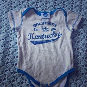 Kentucky wildcat onesie
