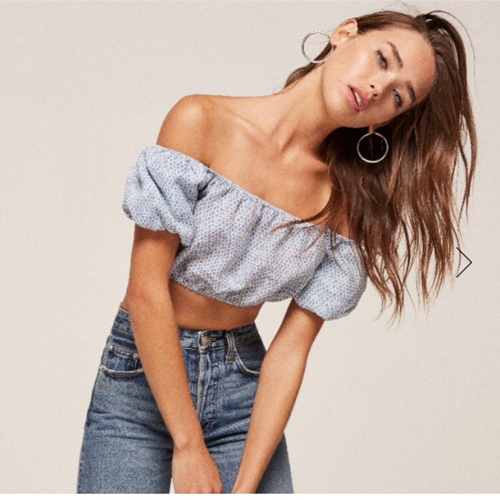 The reformation Dawson top🌸