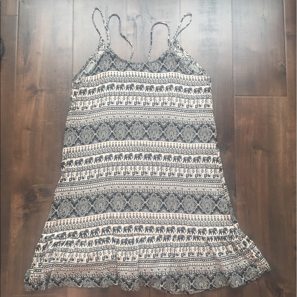 🆕 Boho Mini Summer Sundress Size Small