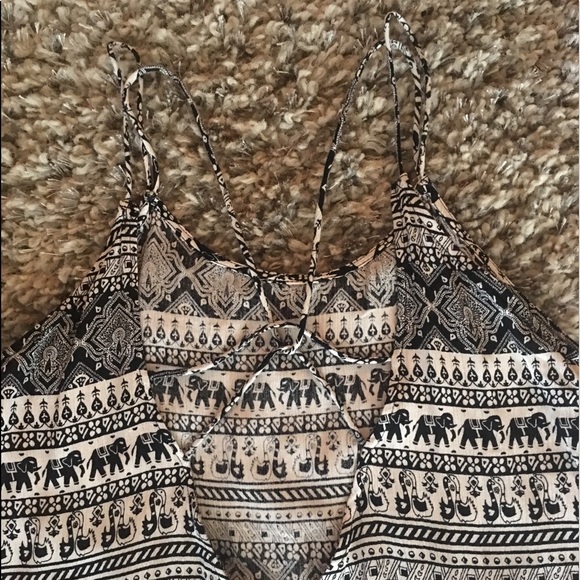 🆕 Boho Mini Summer Sundress Size Small - Picture 3 of 4