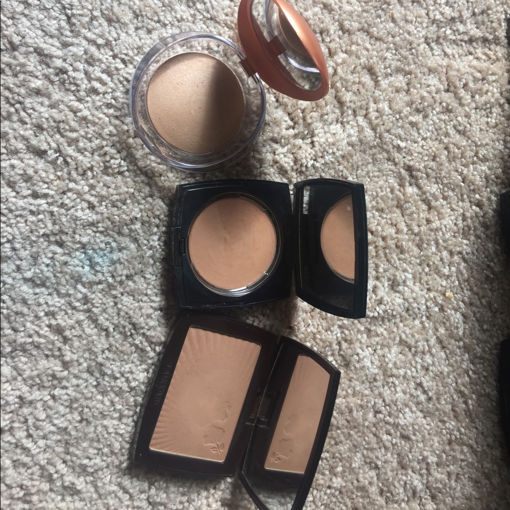 Lancôme powder 2 pieces and one  pupa powder