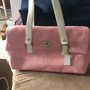Coach top handle shoulder bag