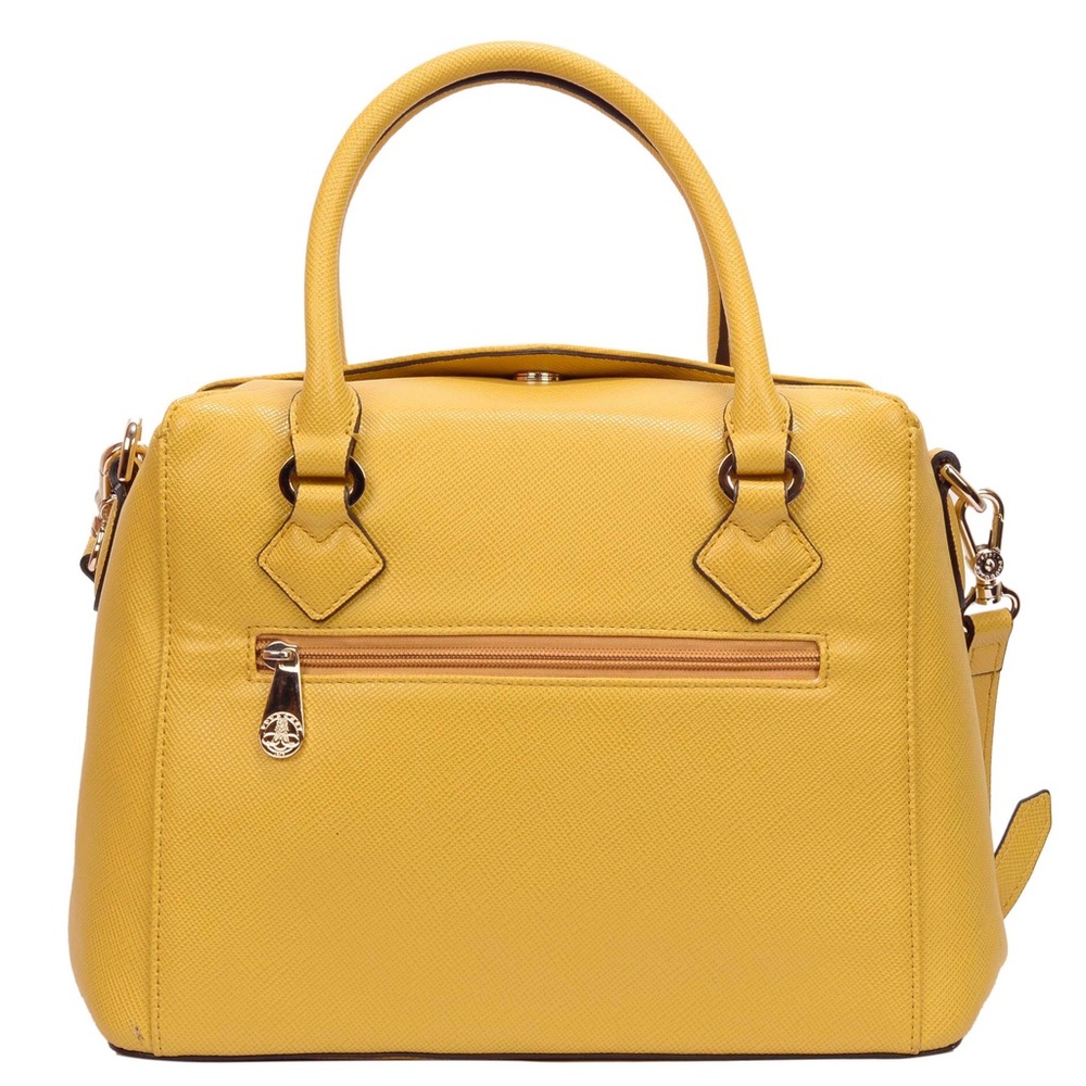 Pourchet Cassetta Tote SS17 Jaune