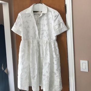kate spade new york floral shirt dress