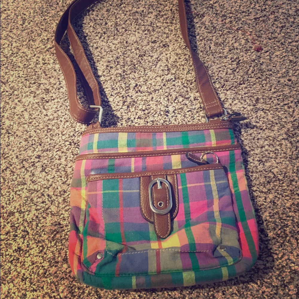 Plaid Purse
